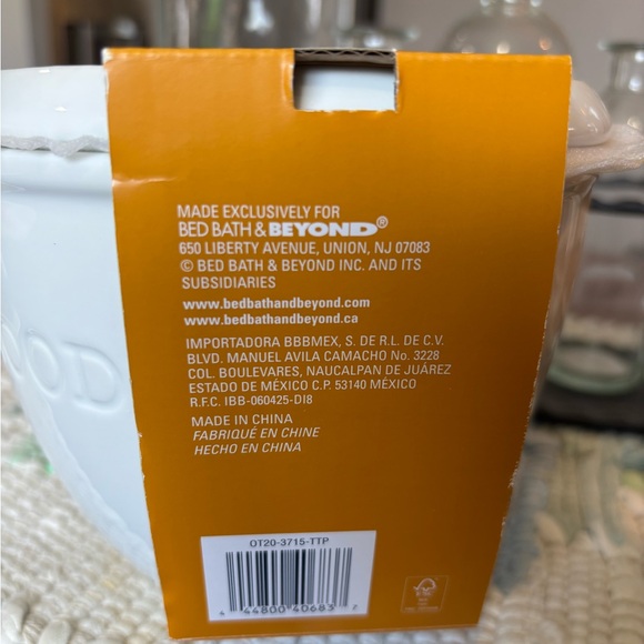 Our Table Ceramic Noodle Bowl with Lid and sauce compartments new - Picture 6 of 6